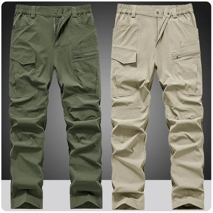 Men's Nylon Waterproof Cargo Hiking Pants | All-Day Comfort Fit 0