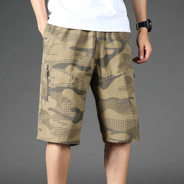 Men's Organic Cotton Cargo Shorts | Relaxed Lightweight Comfort Fit 0