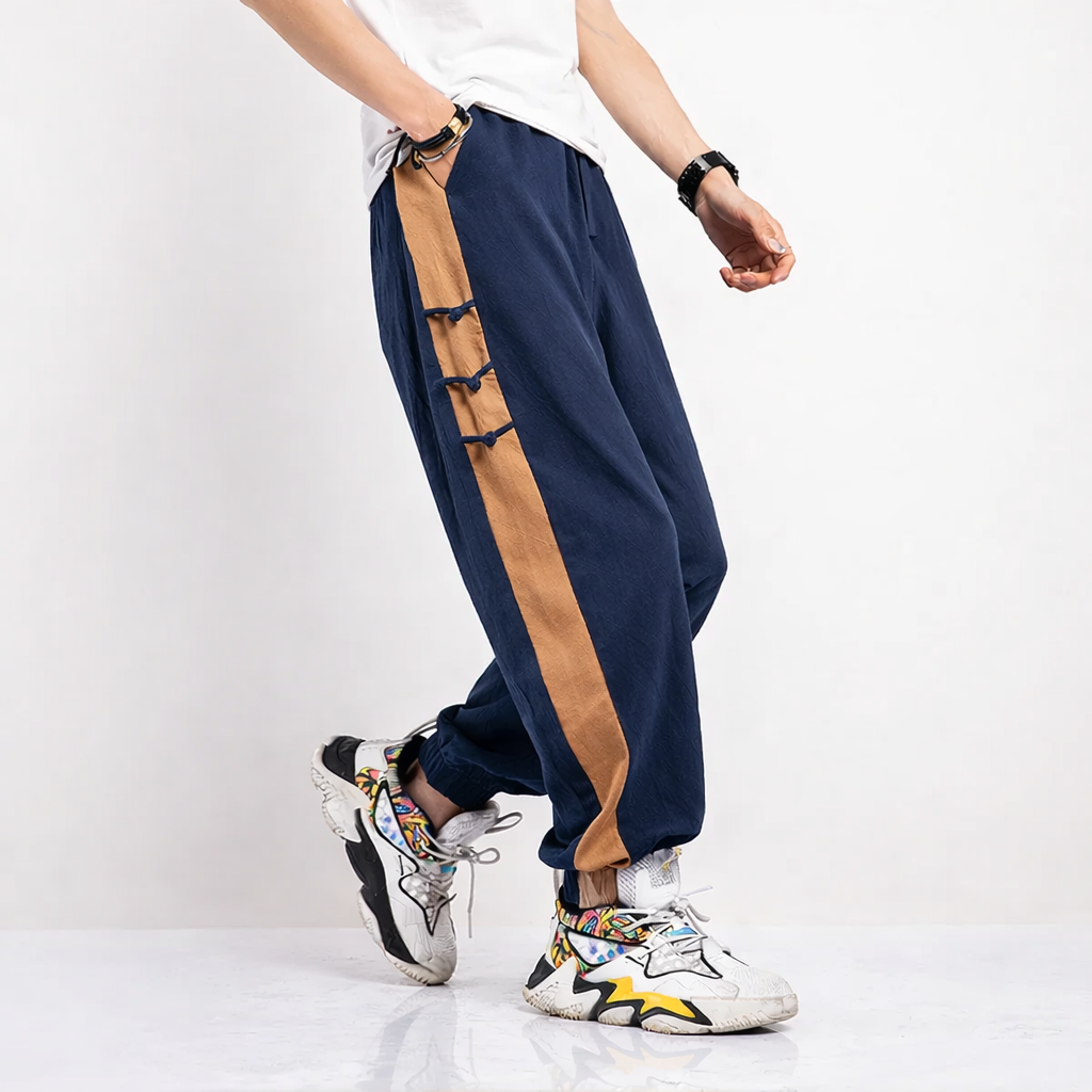 Men's Organic Cotton Weekender Pants | Lightweight Breathable Comfort Fit 3