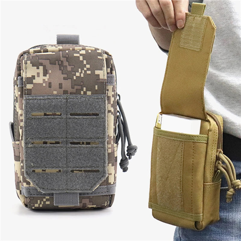 Men's Oxford Cloth Waist Pack | Versatile Outdoor Utility Design | All-Day Comfort Fit 1