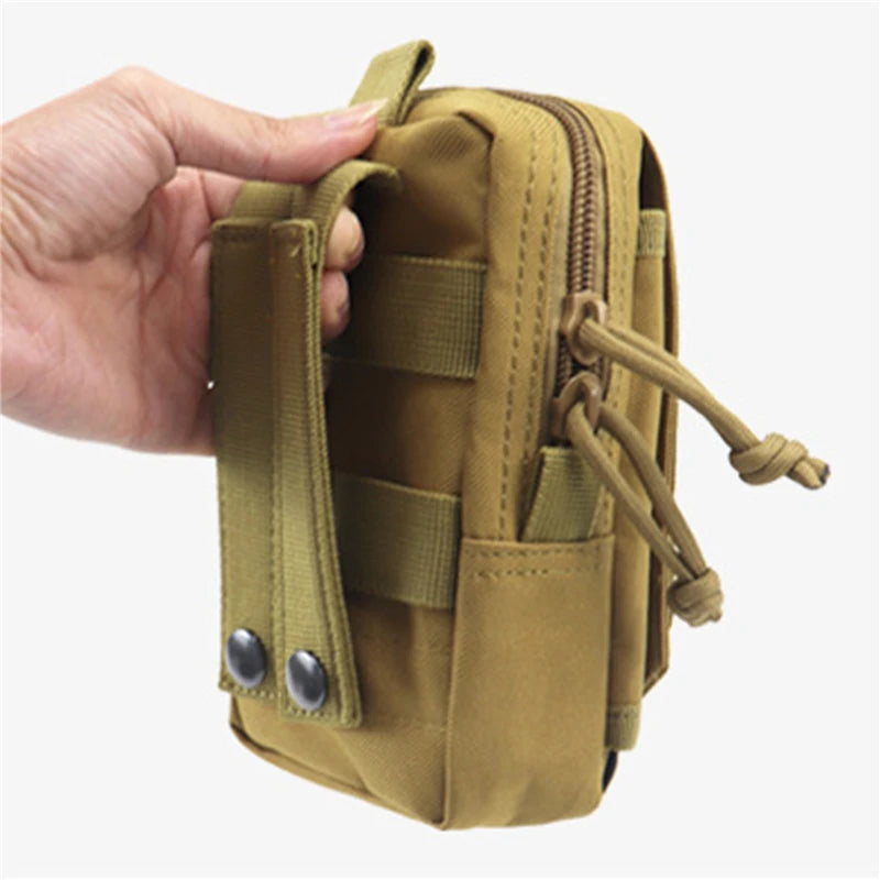 Men's Oxford Cloth Waist Pack | Versatile Outdoor Utility Design | All-Day Comfort Fit 2