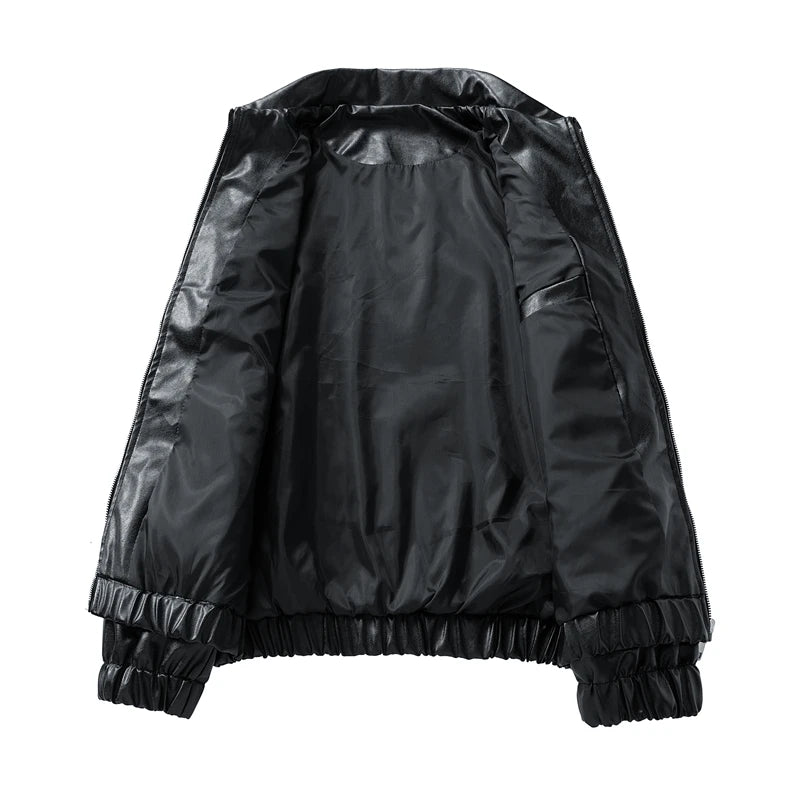 Men's PU Leather Casual Jacket | Stylish Retro Windproof Design 4