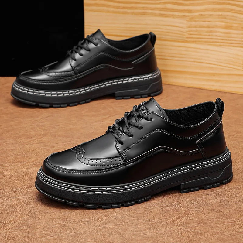 Men's PU Leather Dress Shoes | Sleek All-Day Comfort Design 1