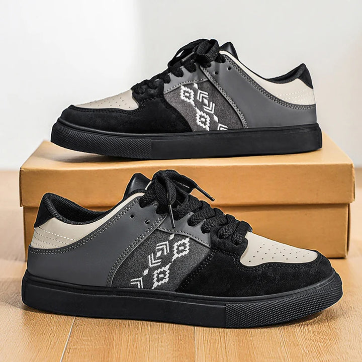 Men's PU Low-Top Shoes | Comfortable Lightweight Versatile Design 1