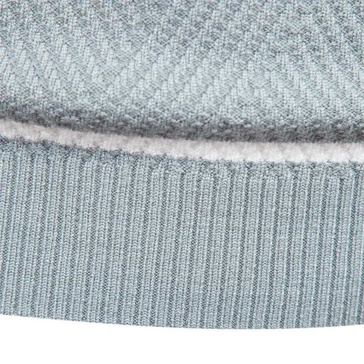 Men's Patchwork Pullover Sweater | Stylish Warm Autumn Essential 4