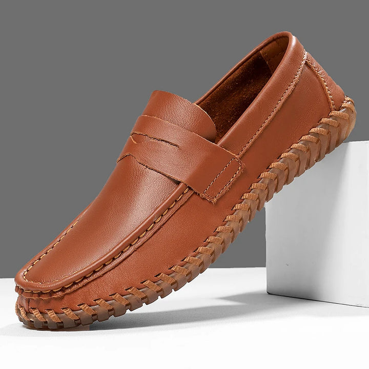 Men's Patent Leather Penny Loafers | Classic Casual Elegance 7