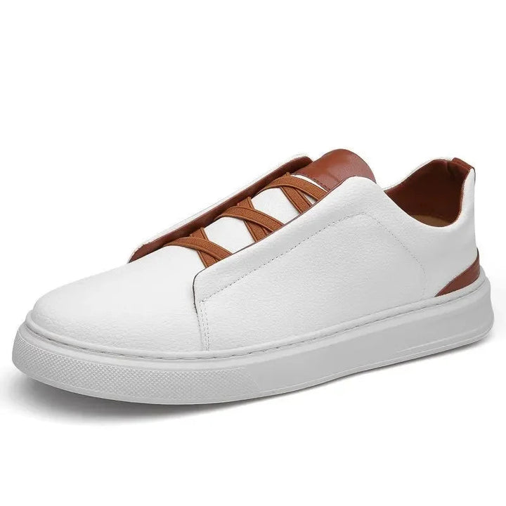 Men's Pebbled Leather Dress Shoes | Structured Comfort Design 6