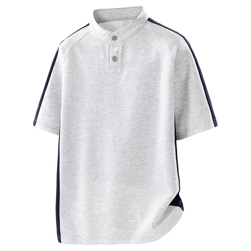 Men's Plus-Size Cotton Polo Shirt | Comfortable Summer Casual Design 2