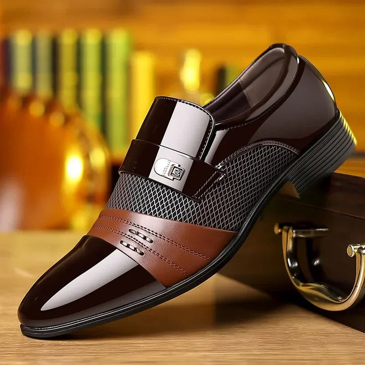 Men's Polished Leather Loafers | Refined Modern Elegance 2