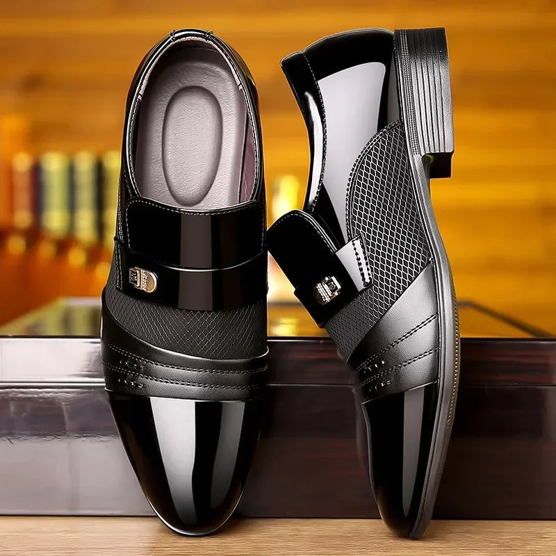 Men's Polished Leather Loafers | Refined Modern Elegance 4