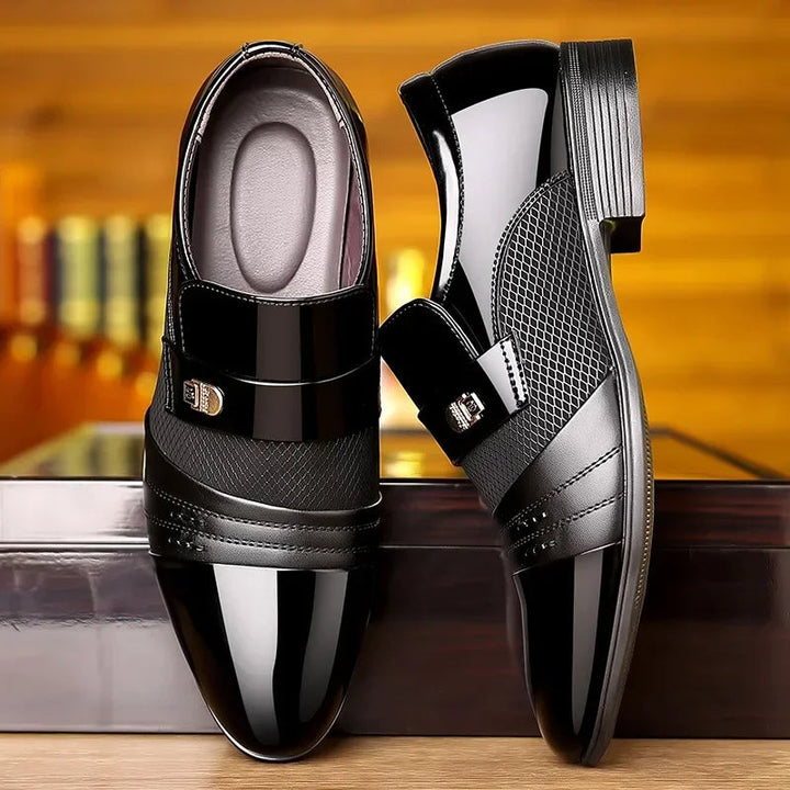 Men's Polished Leather Loafers | Refined Modern Elegance 4