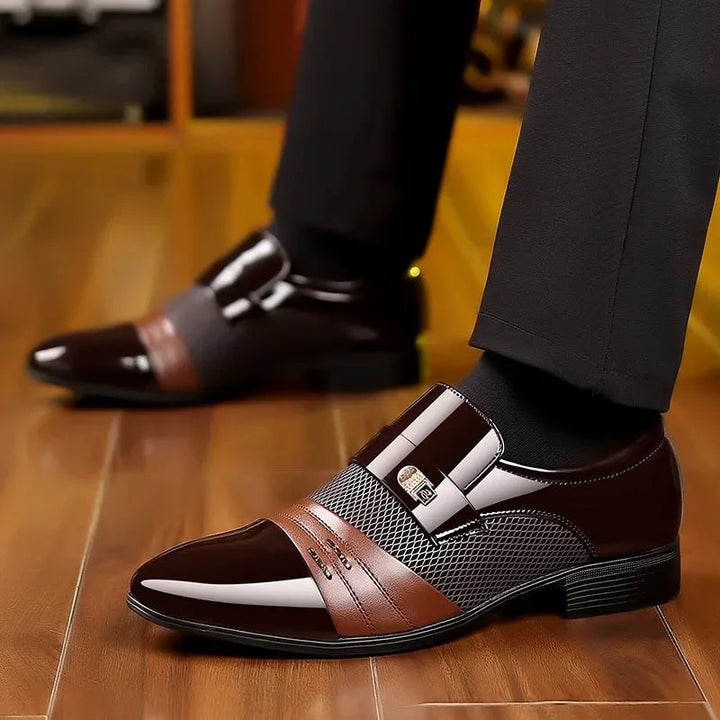 Men's Polished Leather Loafers | Refined Modern Elegance 5
