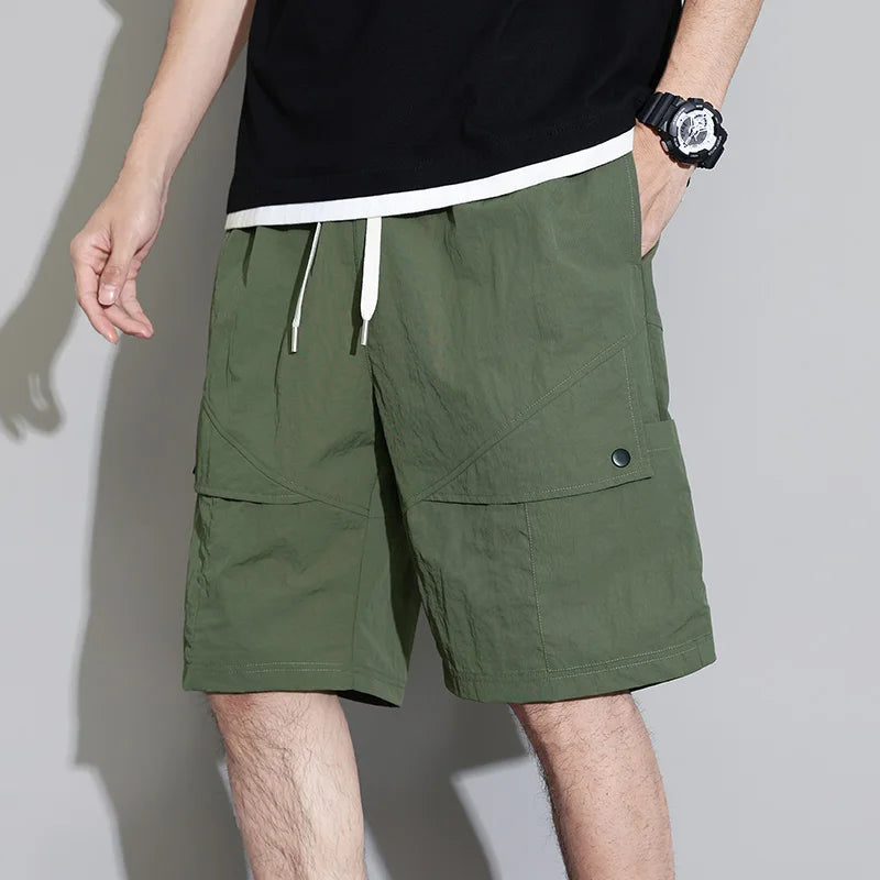 Men's Polyester Casual Beach Shorts | Lightweight Breathable Outdoor Comfort 5