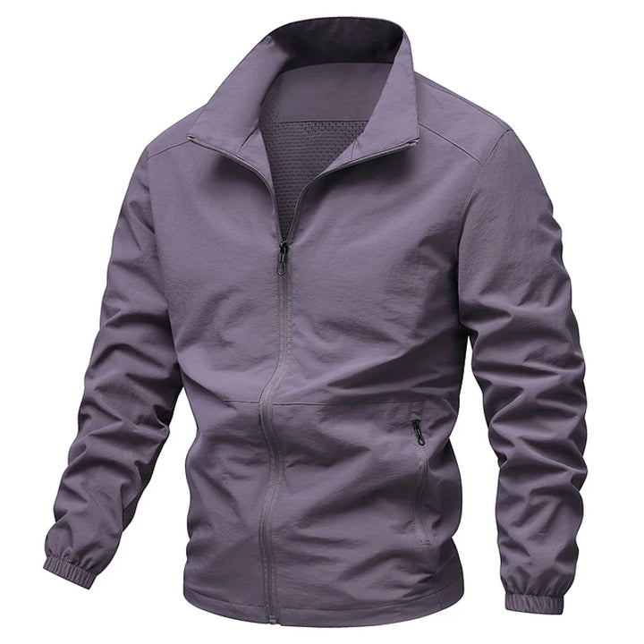 Men's Polyester Spandex Varsity Jacket | Lightweight Breathable Comfort 3