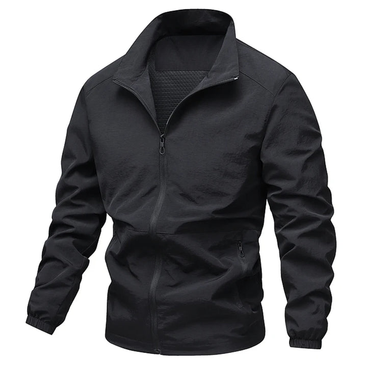 Men's Polyester Spandex Varsity Jacket | Lightweight Breathable Comfort 4