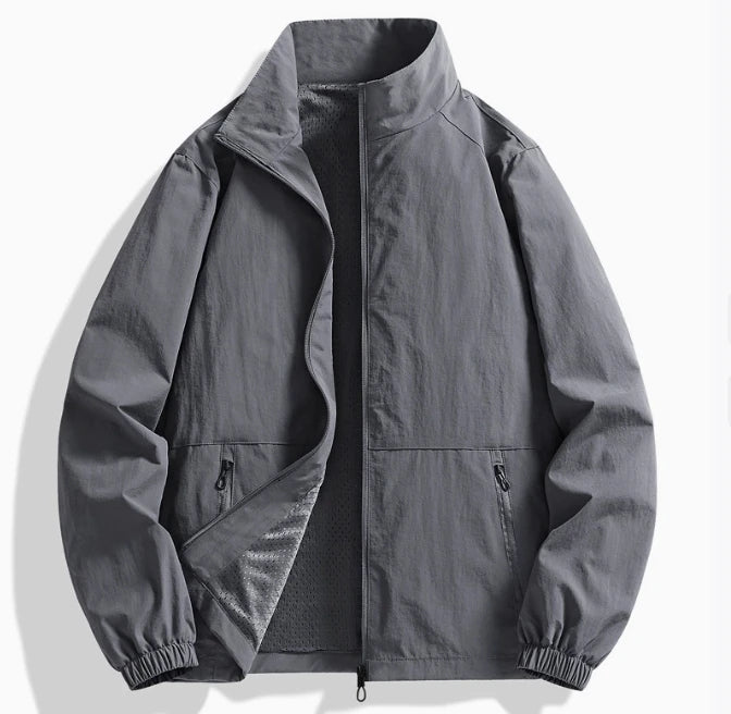 Men's Polyester Spandex Varsity Jacket | Lightweight Breathable Comfort 6