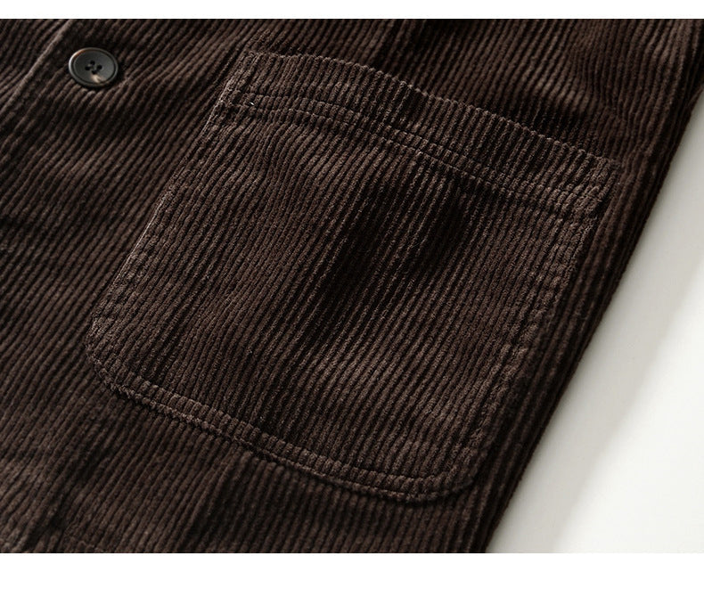 Men's Premium Corduroy Blazer Jacket | Timeless Relaxed Fit Design | Classic Smart-Casual Layering 4