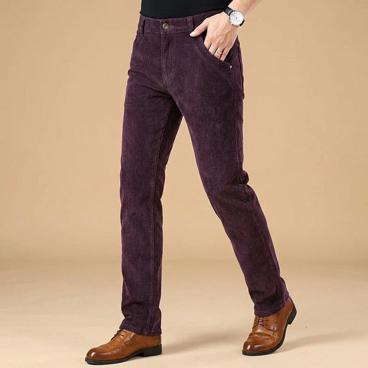 Men's Premium Corduroy Trousers | Tailored Sophisticated Style 3