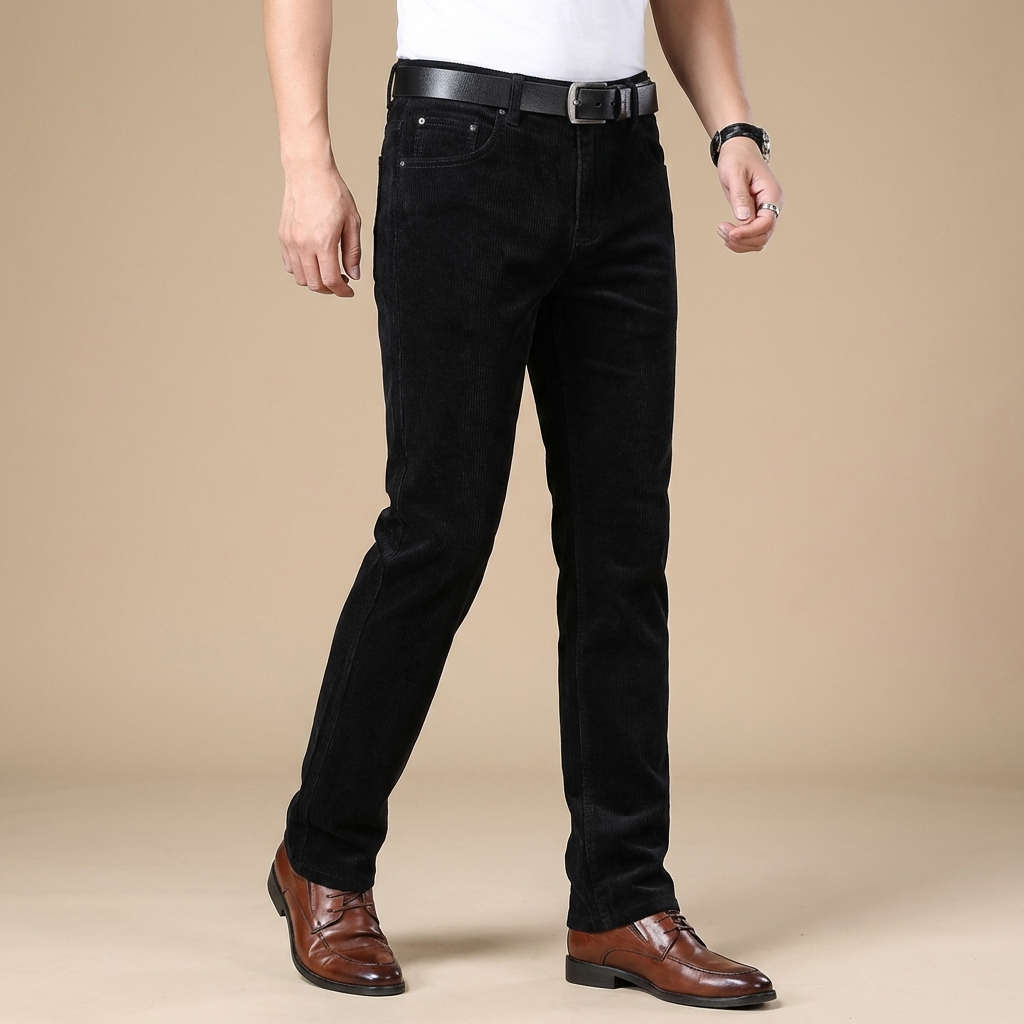 Men's Premium Corduroy Trousers | Tailored Sophisticated Style 5