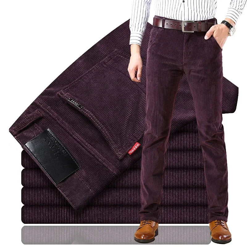 Men's Premium Corduroy Trousers | Tailored Sophisticated Style 6