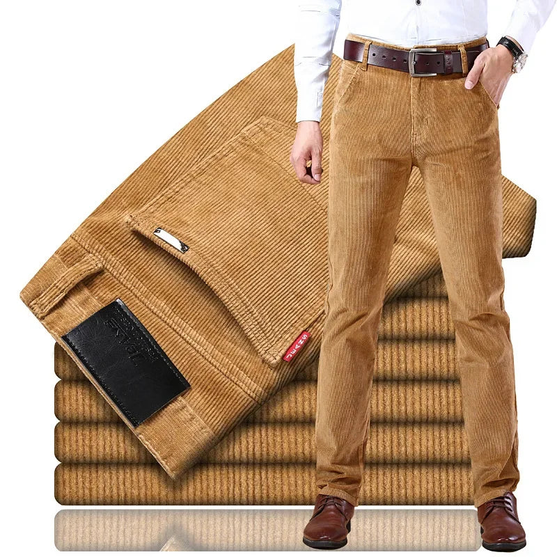 Men's Premium Corduroy Trousers | Tailored Sophisticated Style 8