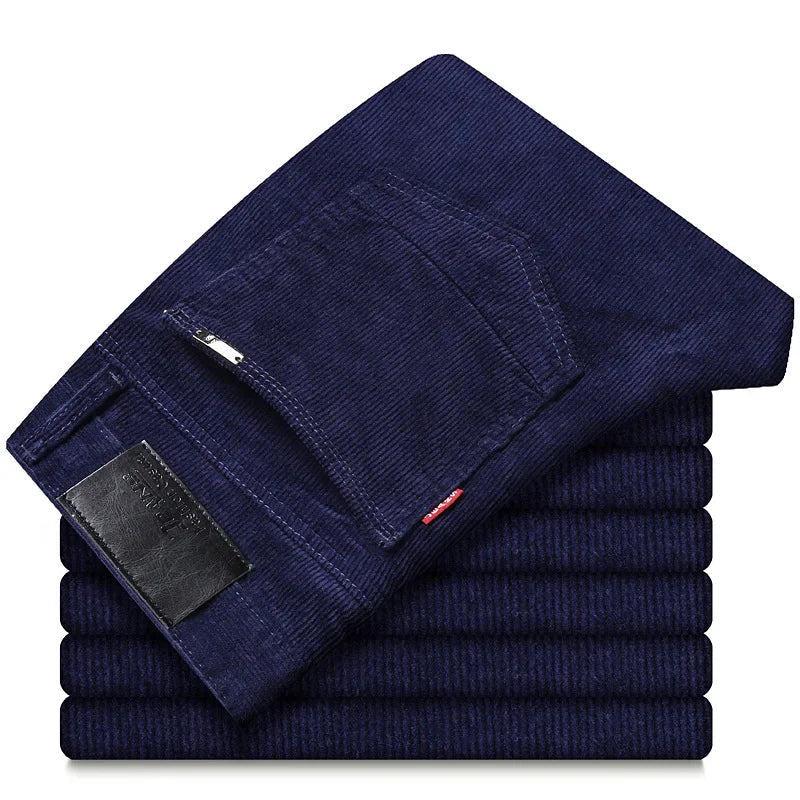 Men's Premium Corduroy Trousers | Tailored Sophisticated Style 9