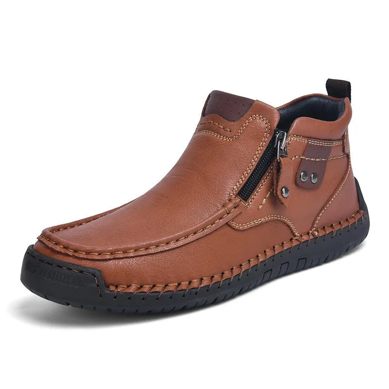 Men's Premium Italian Leather Ankle Boots | Effortless All-Day Comfort 2