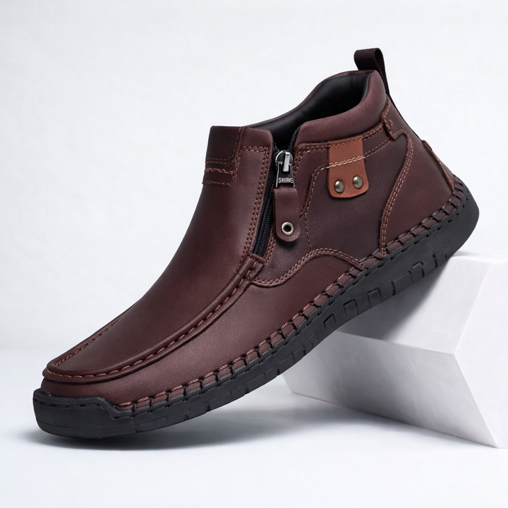 Men's Premium Italian Leather Ankle Boots | Effortless All-Day Comfort 4