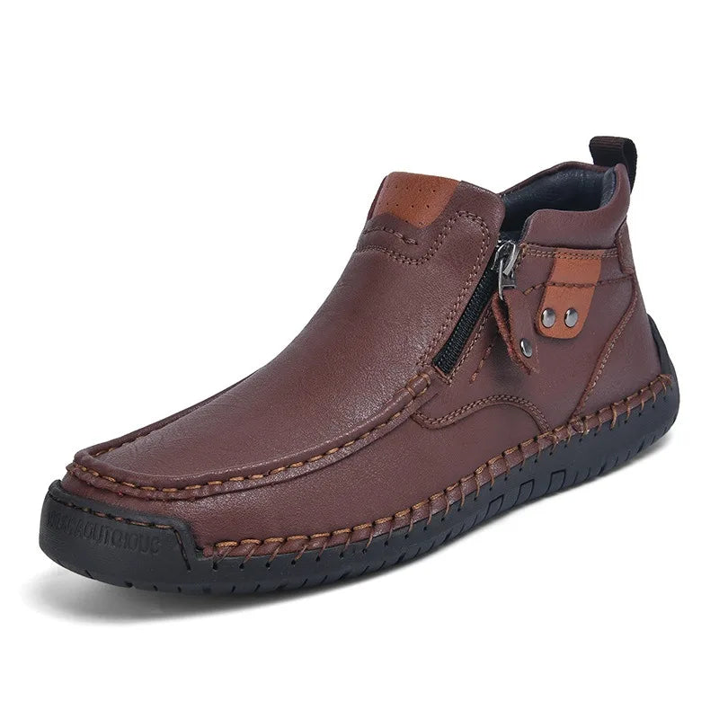Men's Premium Italian Leather Ankle Boots | Effortless All-Day Comfort 6