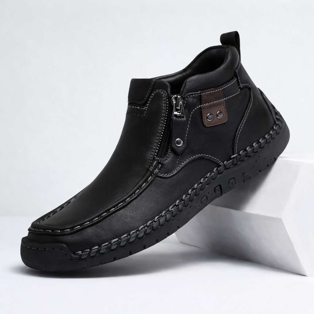Men's Premium Italian Leather Ankle Boots | Effortless All-Day Comfort 7