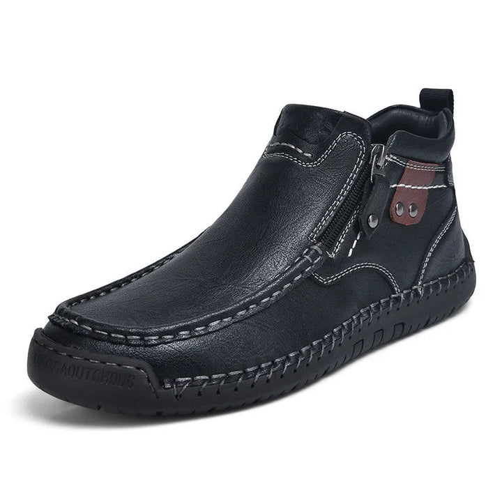 Men's Premium Italian Leather Ankle Boots | Effortless All-Day Comfort 8