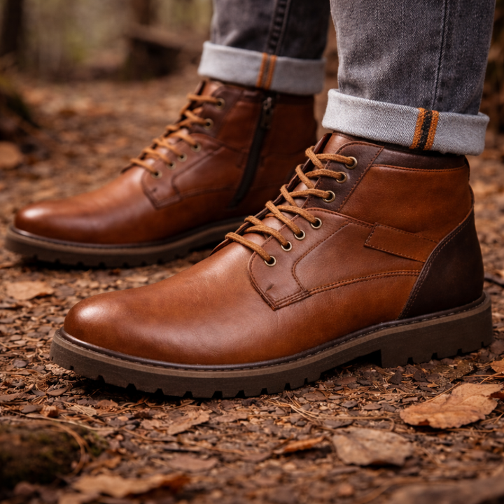 Men's Premium Italian Leather Boots | Refined All-Day Comfort Style 2