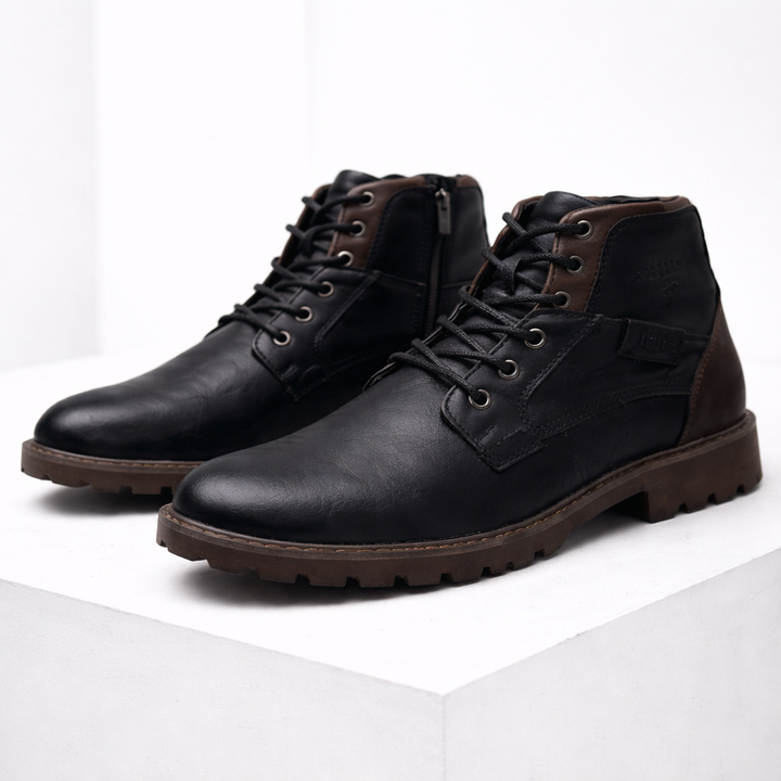 Men's Premium Italian Leather Boots | Refined All-Day Comfort Style 3