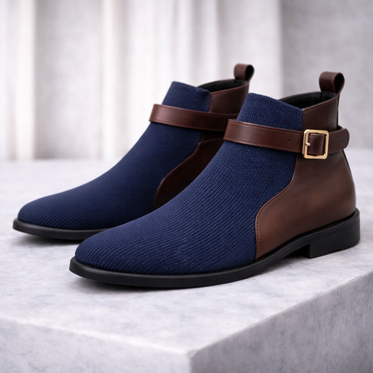 Men's Premium Leather Chelsea Boots | Refined All-Day Comfort Design 0