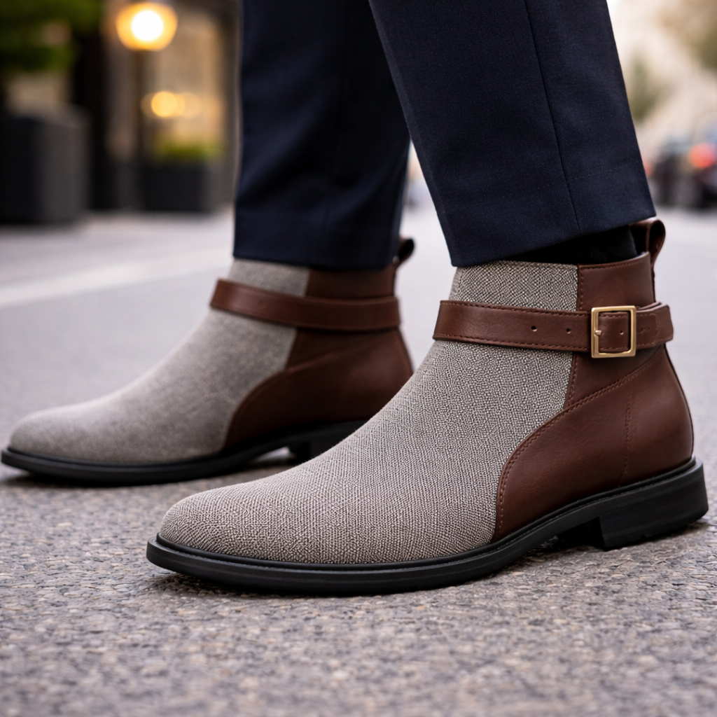 Men's Premium Leather Chelsea Boots | Refined All-Day Comfort Design 3