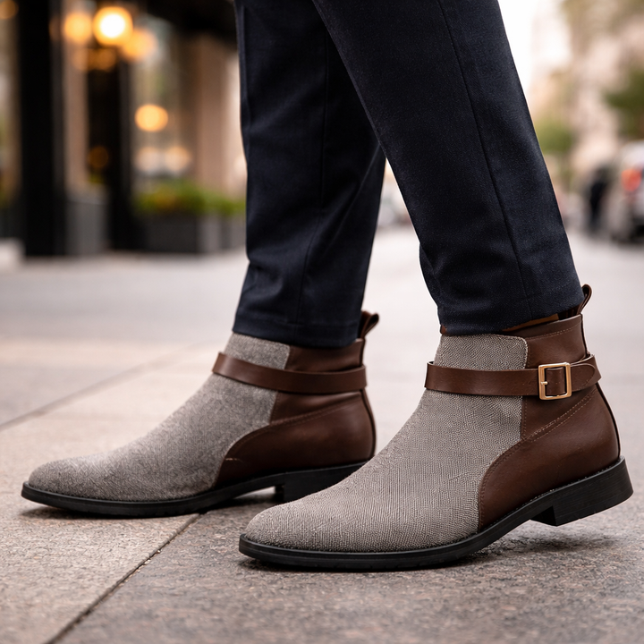 Men's Premium Leather Chelsea Boots | Refined All-Day Comfort Design 4