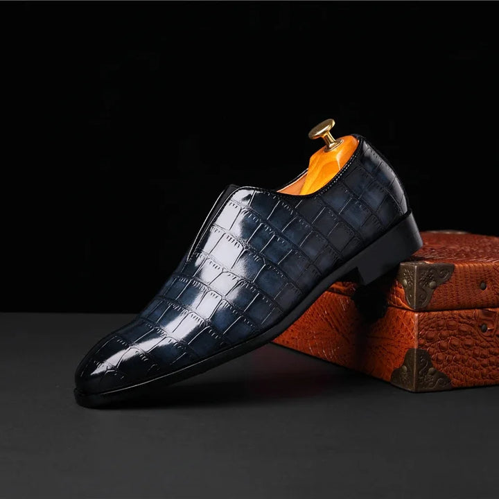 Men's Premium Leather Dress Loafers | Elegant Formal Slip-On Style 6