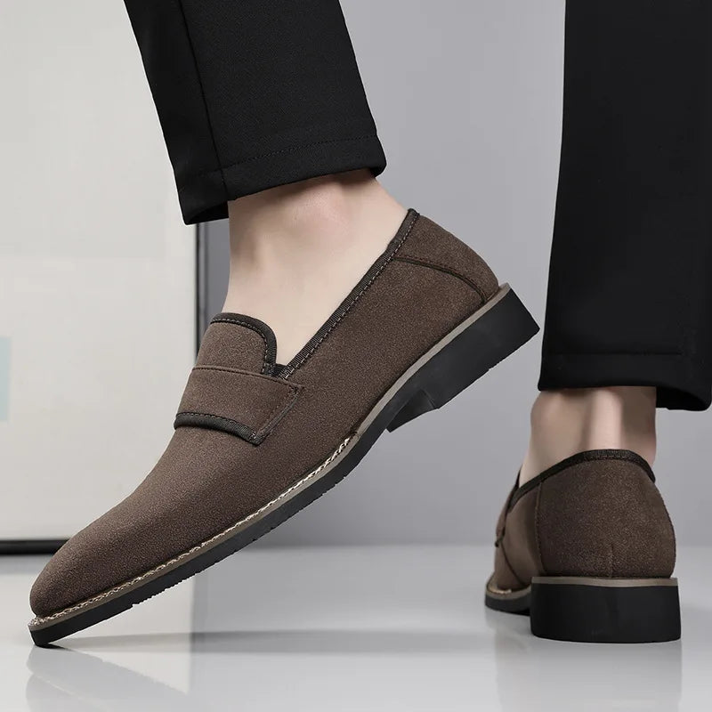 Men's Premium Leather Driving Loafers | Stylish Pointed Design for All-Day Comfort 4