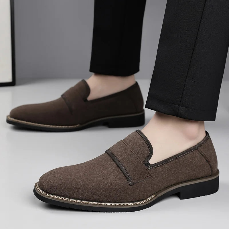 Men's Premium Leather Driving Loafers | Stylish Pointed Design for All-Day Comfort 5