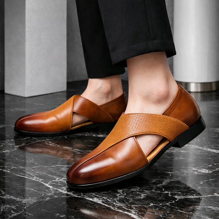 Men's Premium Leather Loafers | All-Day Comfort Fit 1