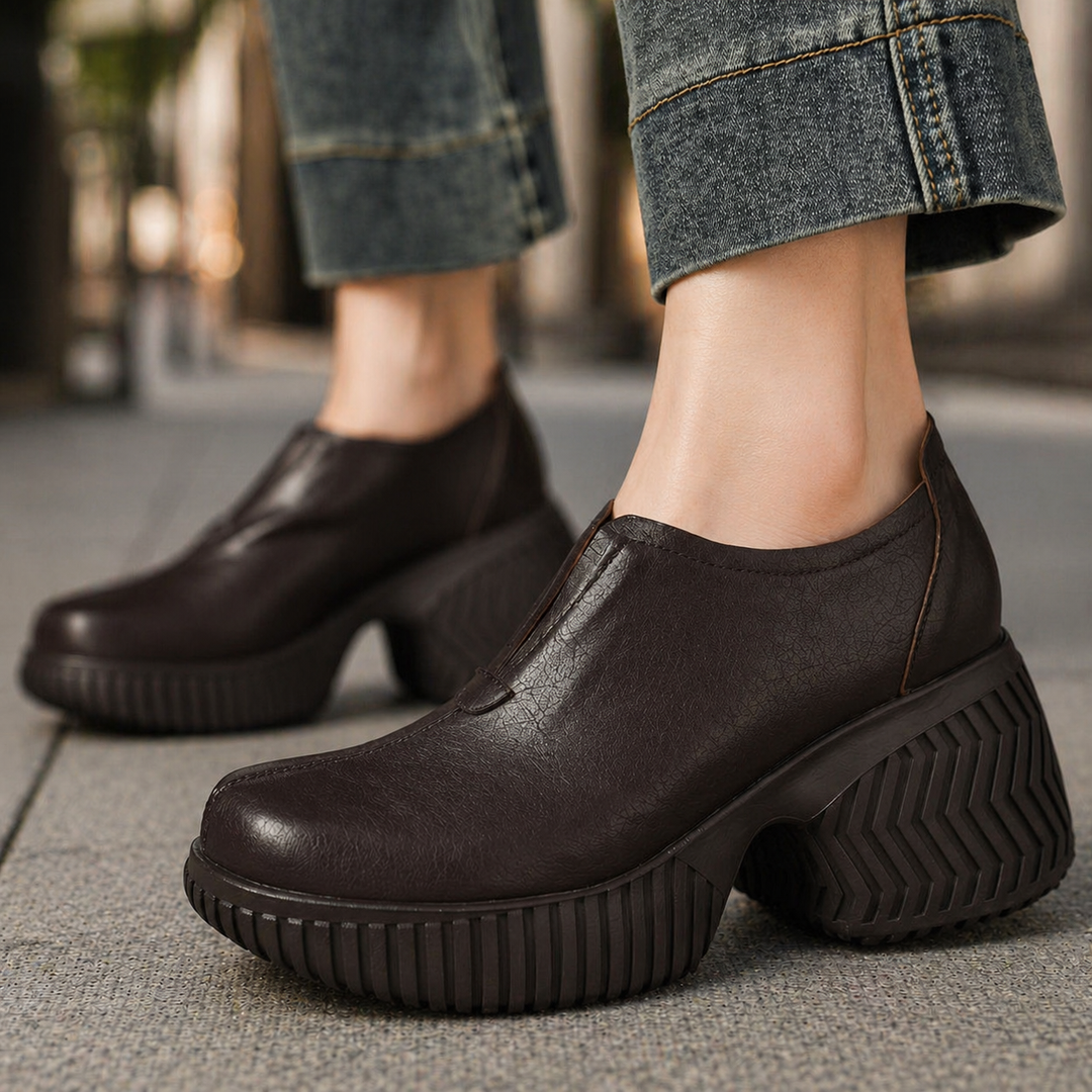 Men's Premium Leather Orthopedic Platform Shoes | All-Day Comfort Fit 2