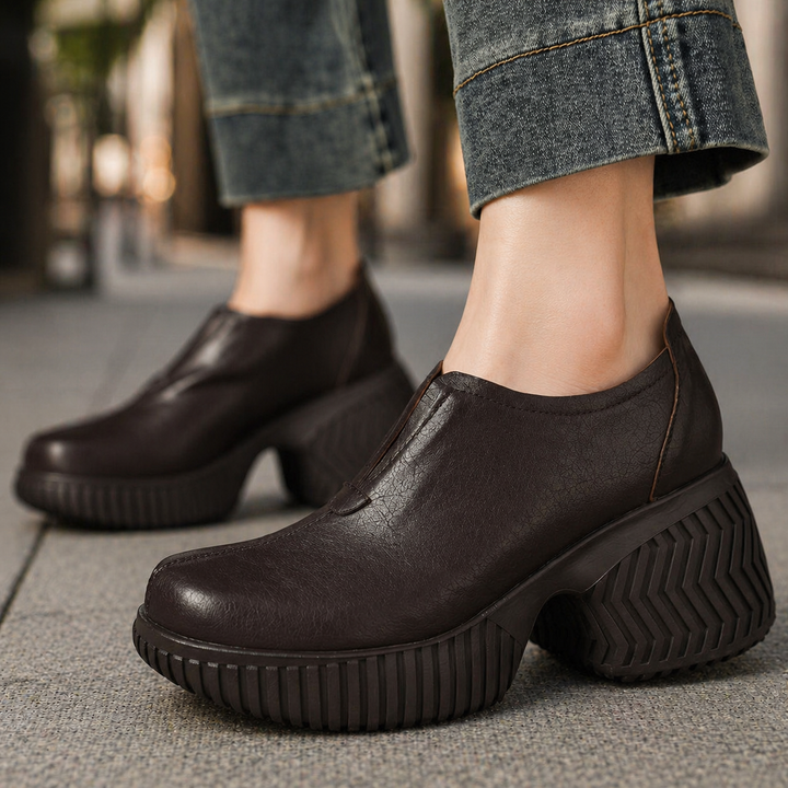 Men's Premium Leather Orthopedic Platform Shoes | All-Day Comfort Fit 2