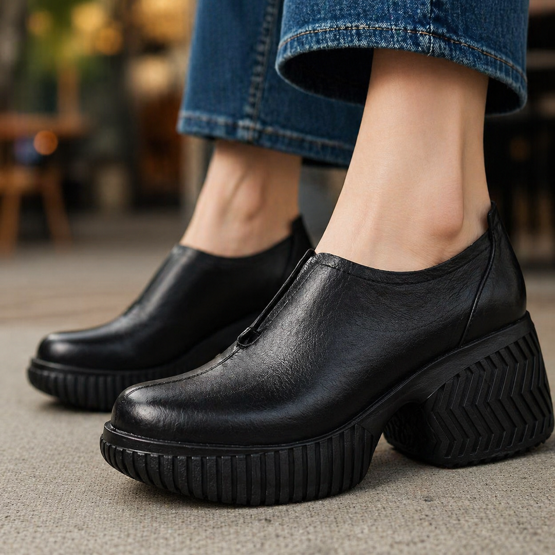 Men's Premium Leather Orthopedic Platform Shoes | All-Day Comfort Fit 6