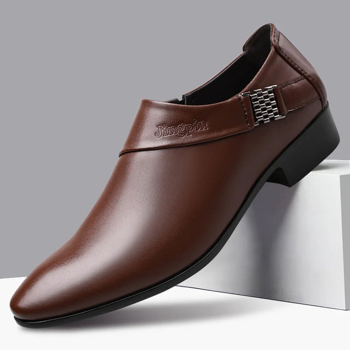 Men's Premium Leather Oxford Shoes | Elegant All-Day Comfort Fit 4