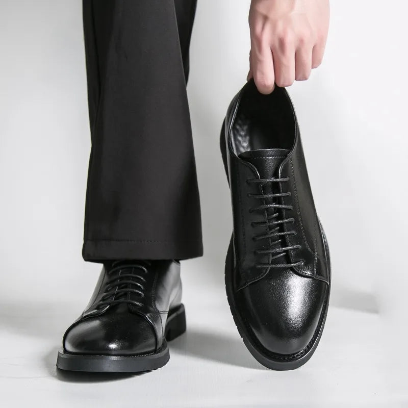 Men's Premium Leather Oxford Shoes | Elegant Handmade Formal Design 2