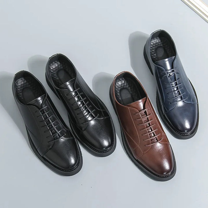 Men's Premium Leather Oxford Shoes | Elegant Handmade Formal Design 4