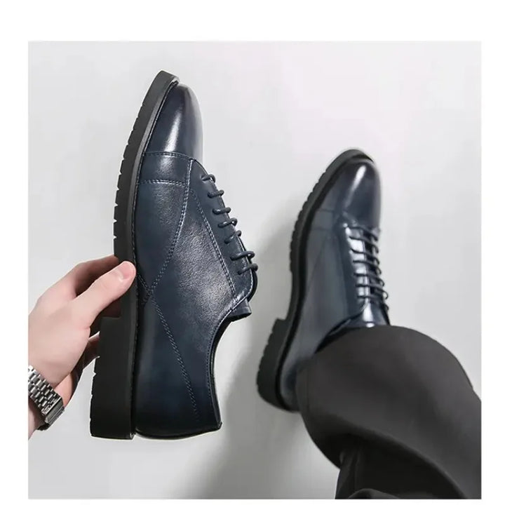 Men's Premium Leather Oxford Shoes | Elegant Handmade Formal Design 5