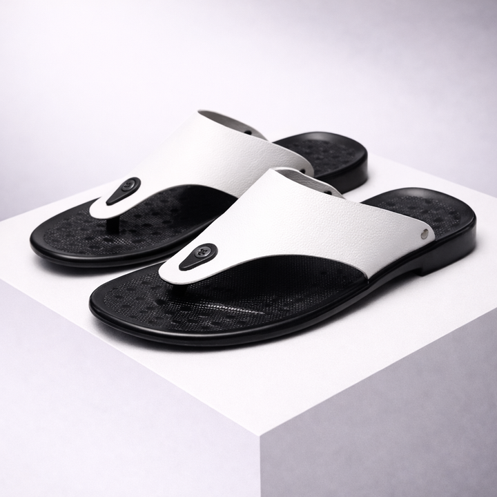 Men's Premium Leather Sandals | All-Day Comfort Fit 1