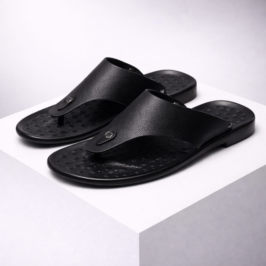 Men's Premium Leather Sandals | All-Day Comfort Fit 2