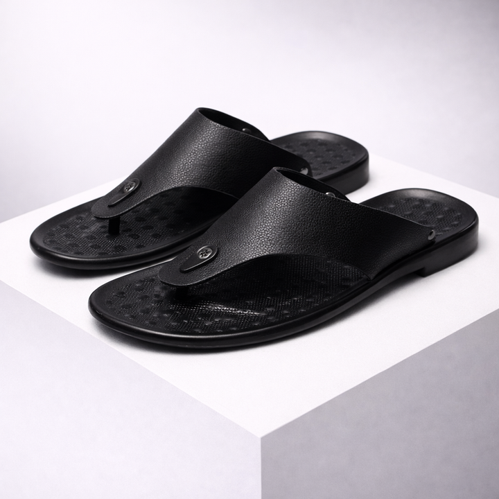 Men's Premium Leather Sandals | All-Day Comfort Fit 2